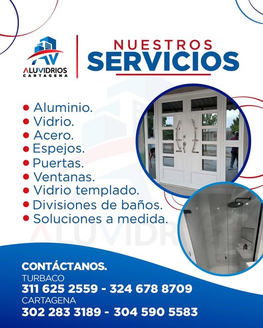 Trabajo de Aluvidrios Cartagena